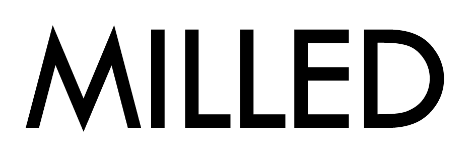 Milled logo