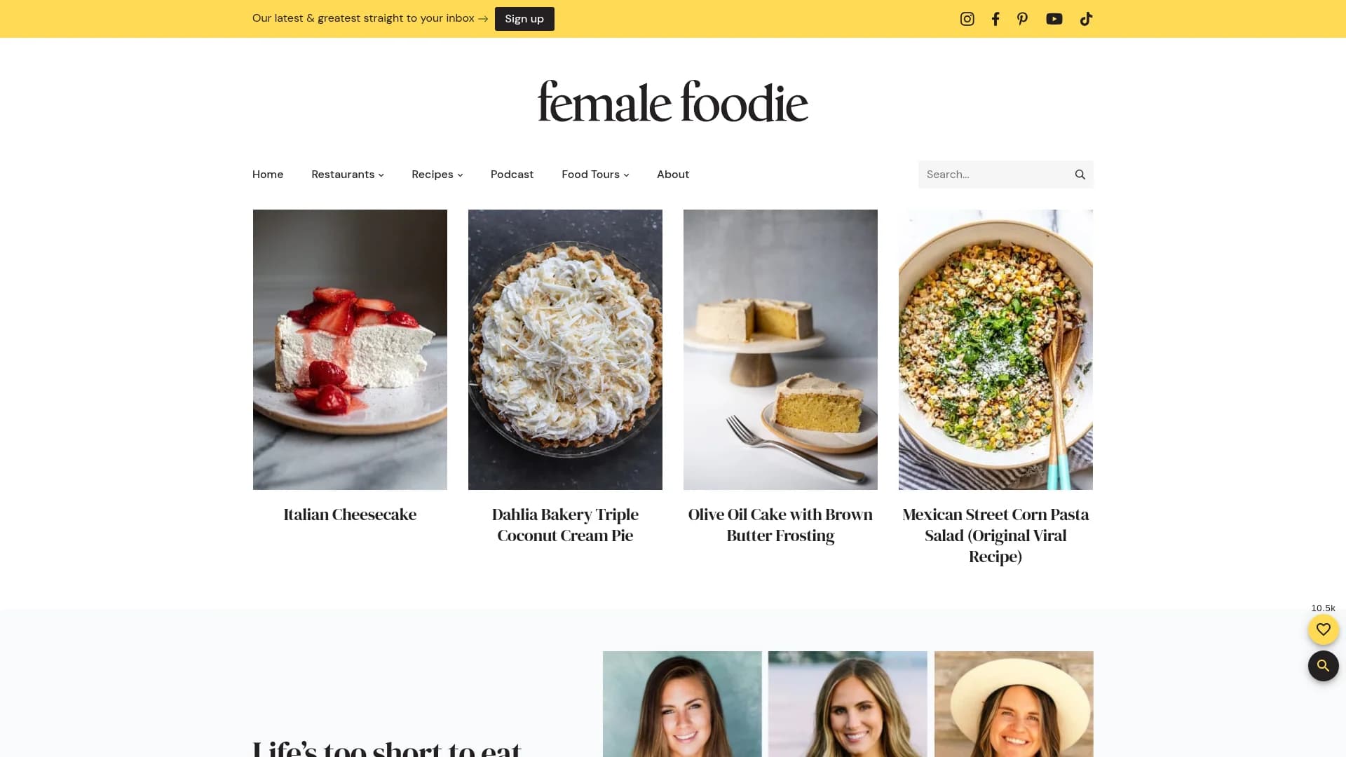 Female Foodie